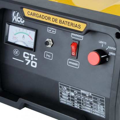 CARGADOR DE BATERIA 12/24VOLTS CT-70