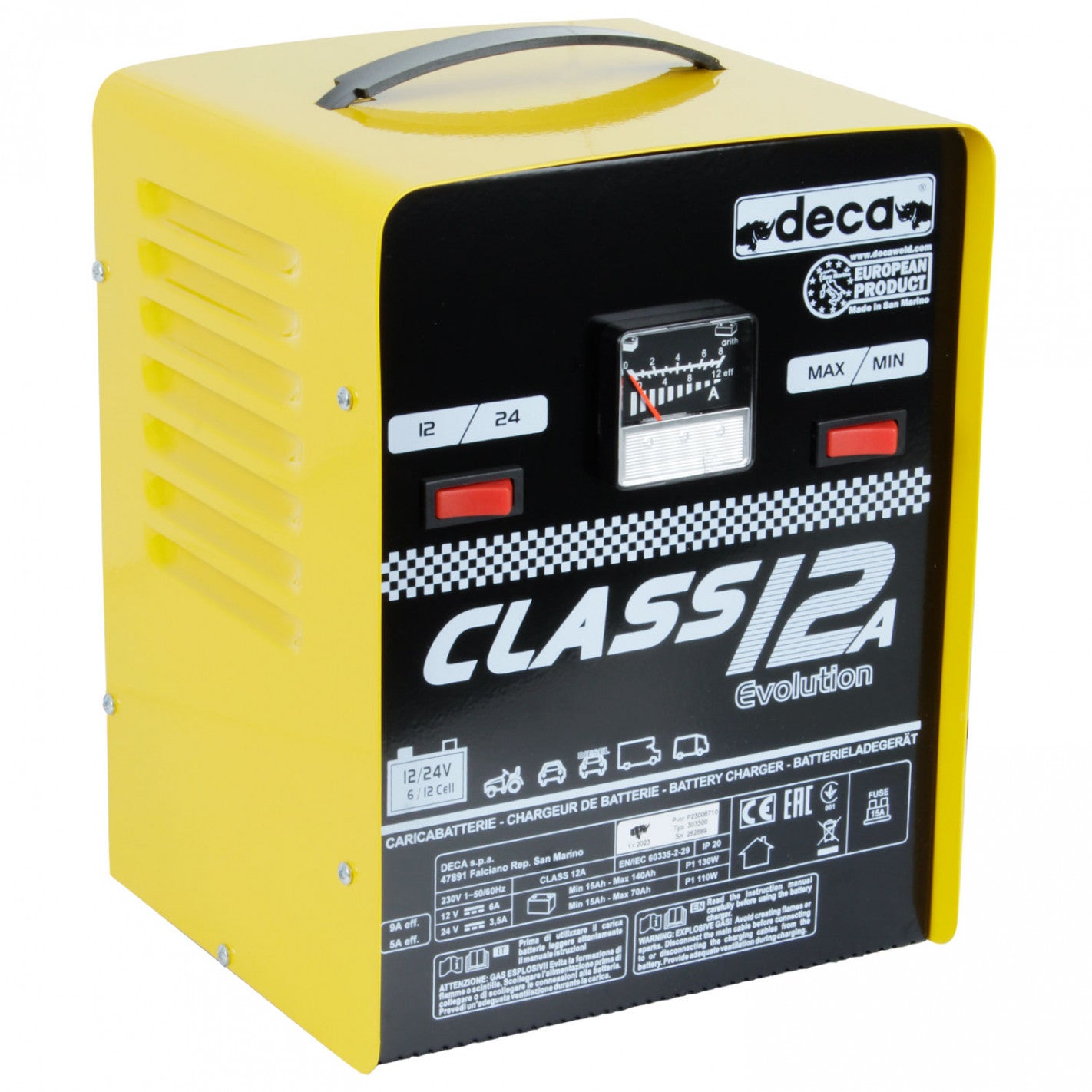 CARGADOR DE BATERIAS DECA CLASS 12 (303500)