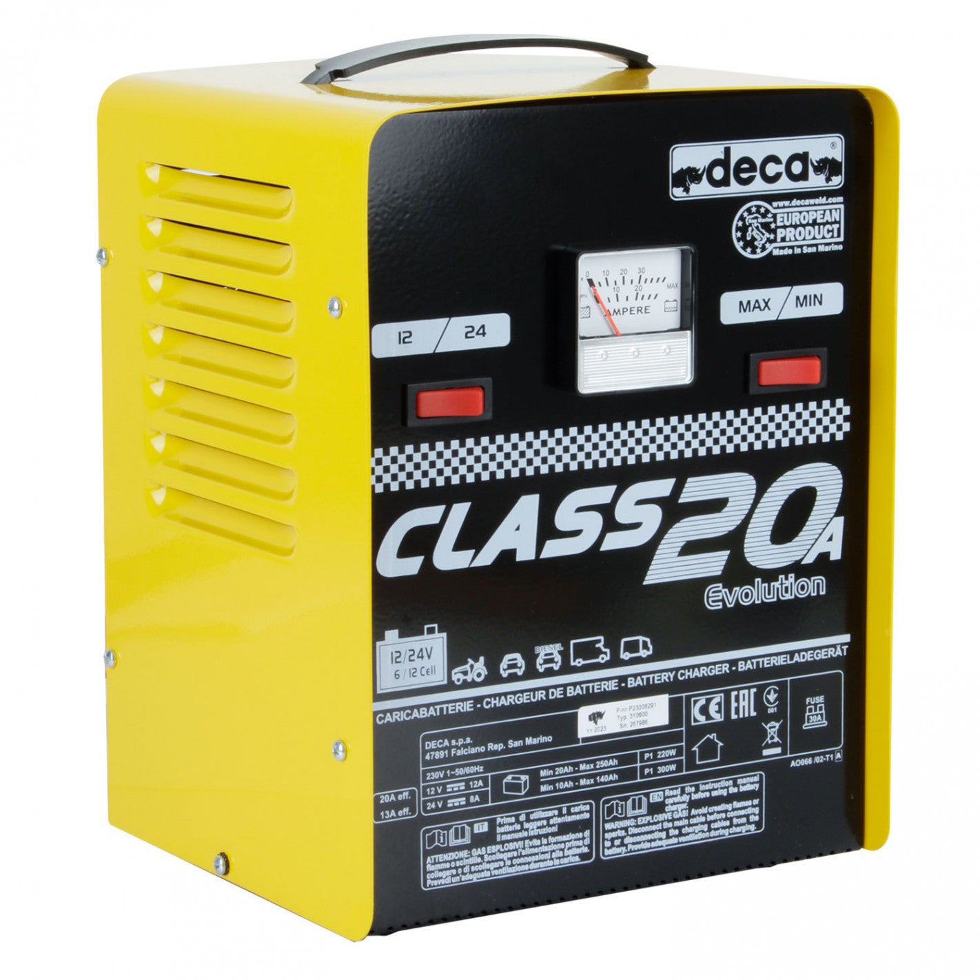 CARGADOR DE BATERIAS DECA CLASS 20 (310600)
