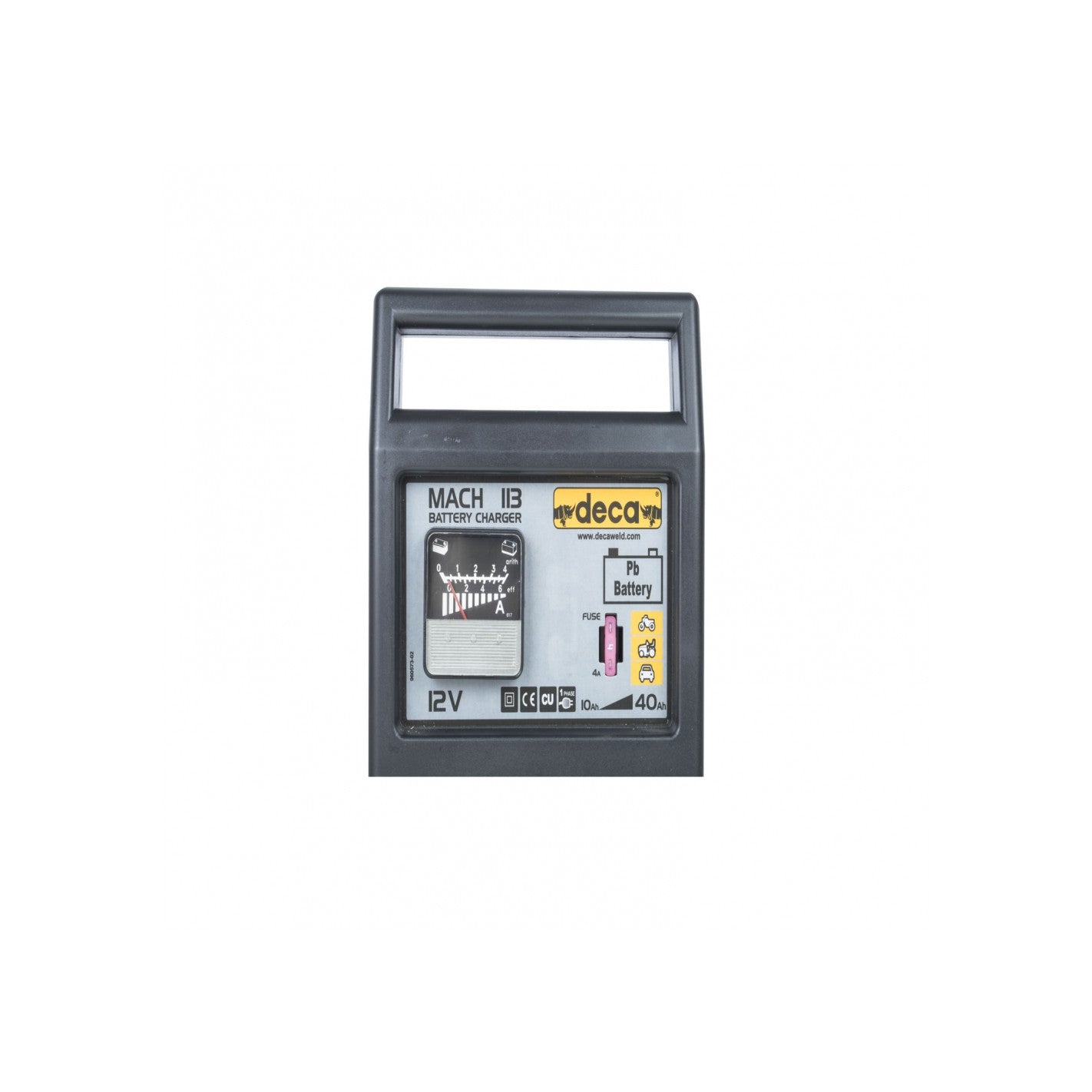 CARGADOR DE BATERIAS DECA MACH 113 (301200)