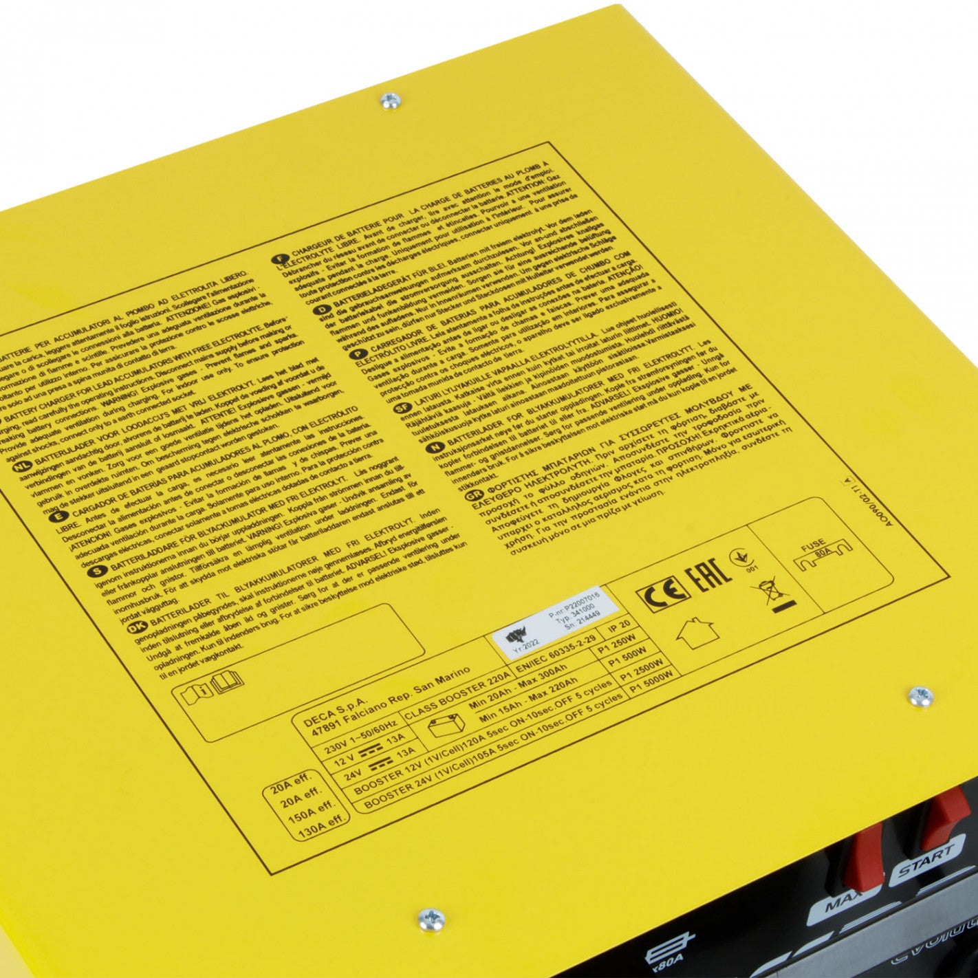 CARGADOR PARTIDOR DECA CLASS 220 (341000)