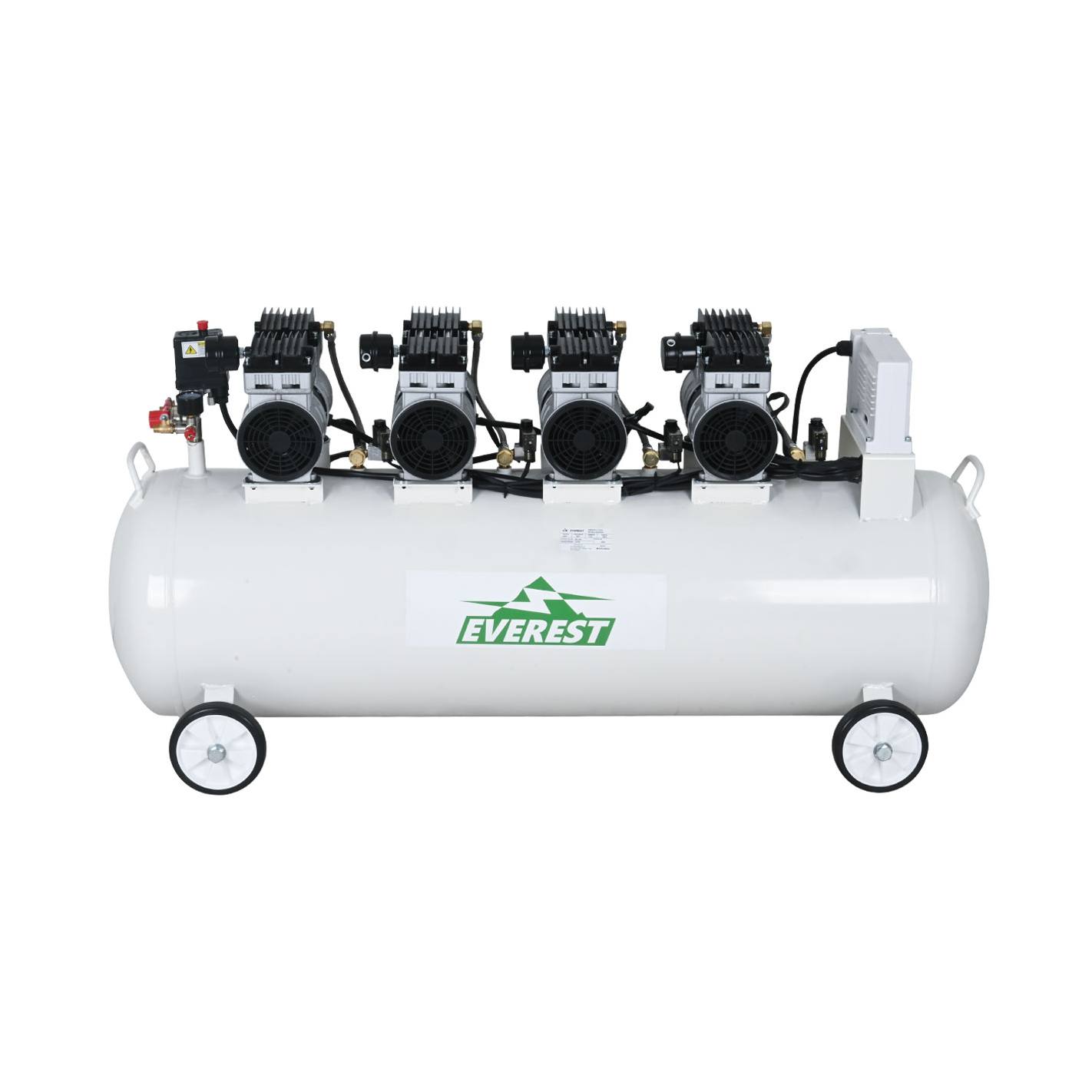 COMPRESOR SILENCIOSO LIBRE DE ACEITE 4HP 200 LITROS EVEREST