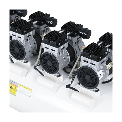 COMPRESOR SILENCIOSO LIBRE DE ACEITE 4HP 200 LITROS EVEREST