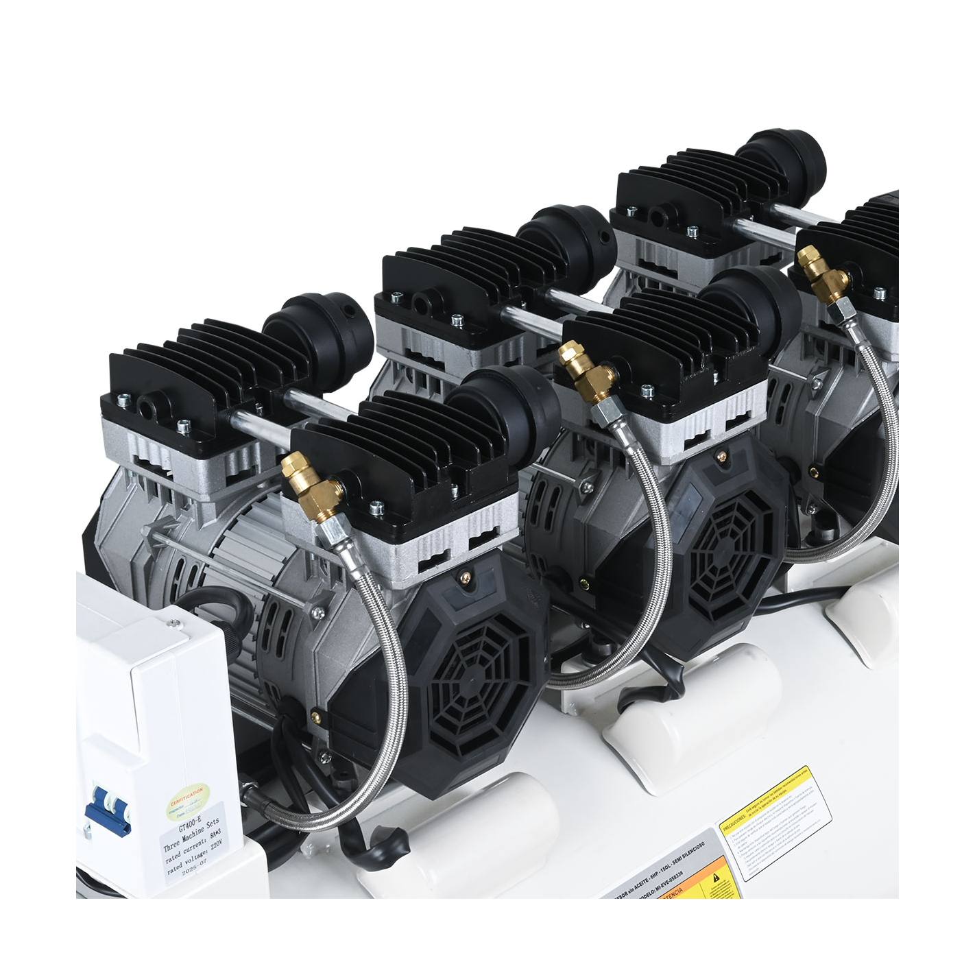 COMPRESOR SILENCIOSO LIBRE DE ACEITE 6HP 150 LITROS EVEREST