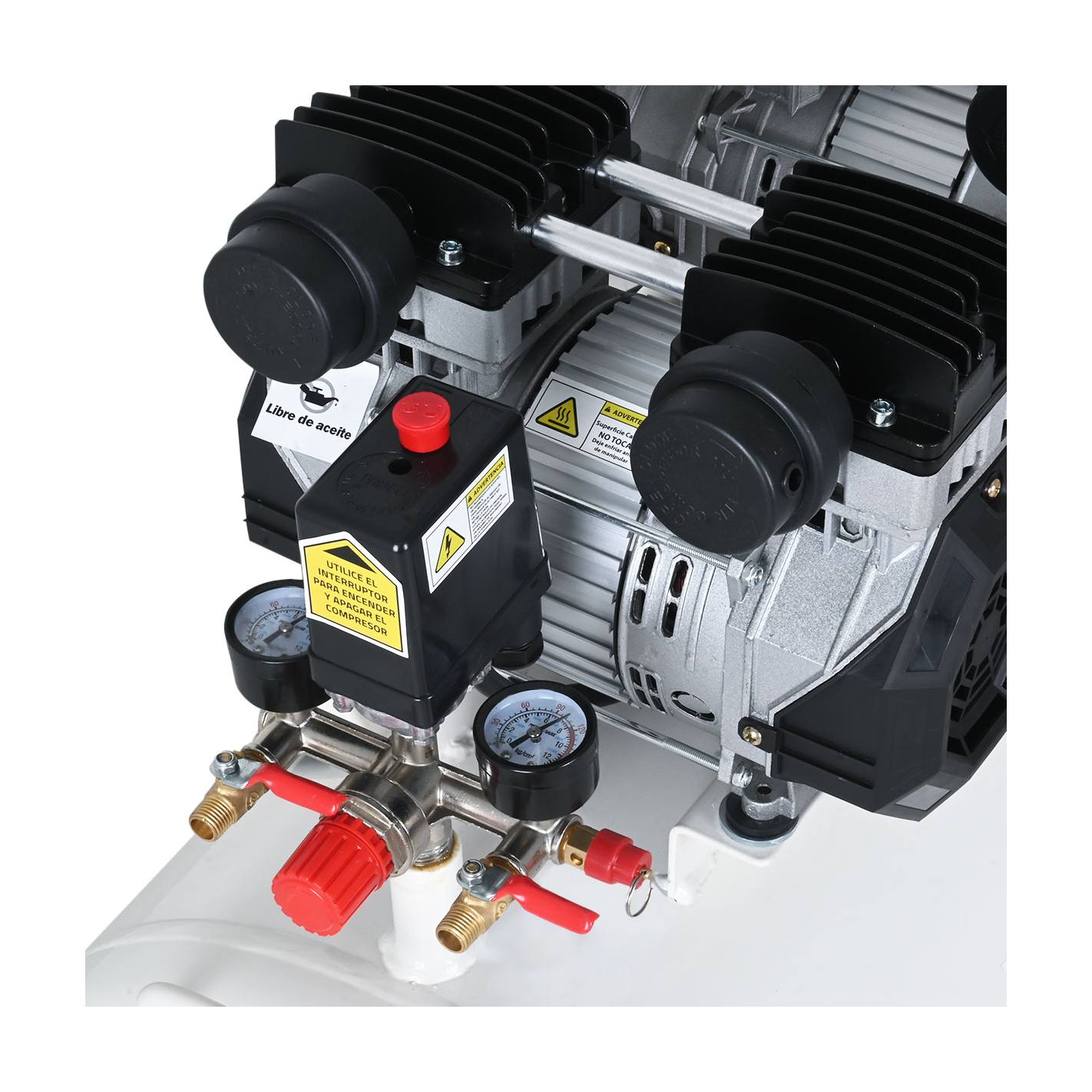 COMPRESOR SILENCIOSO LIBRE DE ACEITE 6HP 150 LITROS EVEREST