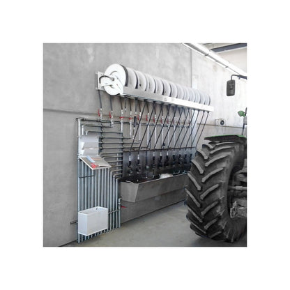 ENROLLADOR MANGUERA 1/4" ABIERTO 10M GRASA SAMOA 501300
