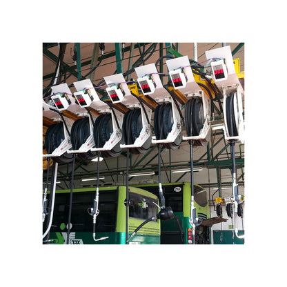 ENROLLADOR MANGUERA 1/4" ABIERTO 10M GRASA SAMOA 506300