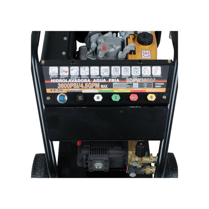 HIDROLAVADORA DIESEL 248BAR 10HP SDS POWER SDPW3600A