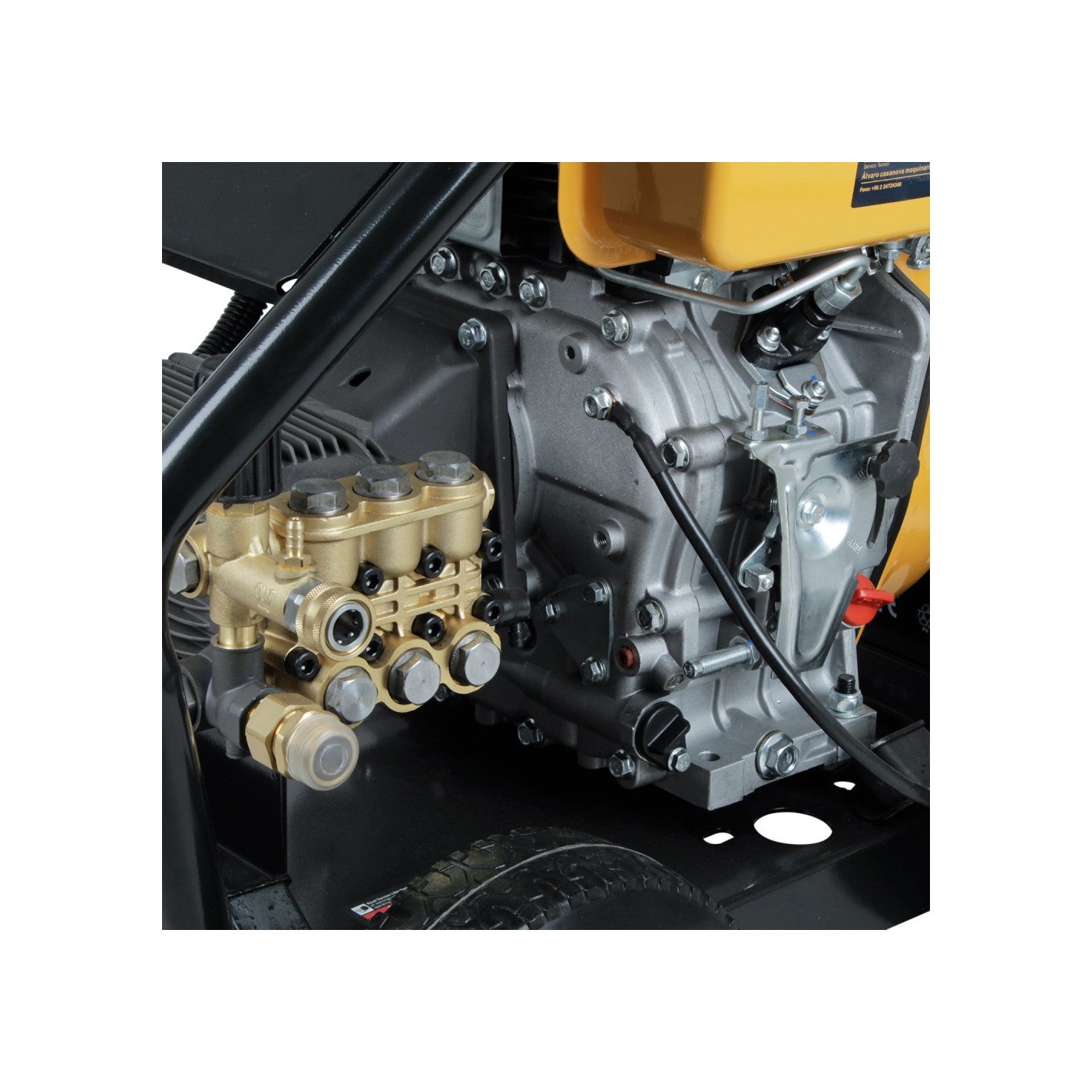 HIDROLAVADORA DIESEL 248BAR 10HP SDS POWER SDPW3600A