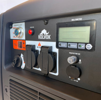 GENERADOR GASOLINA IG3200XT 3.2KVA KOLVOK