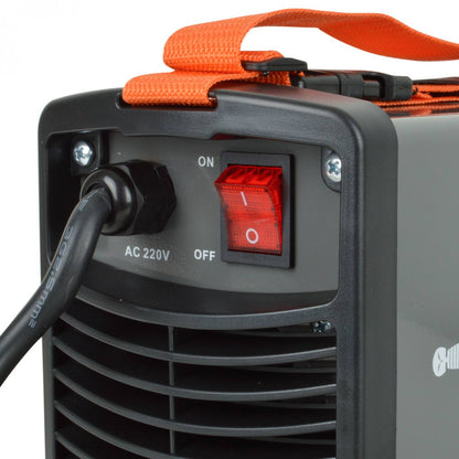 SOLDADORA INVERTER ARCO MANUAL 200A + MASCARA GLADIATOR IE 6200/8/220 KM