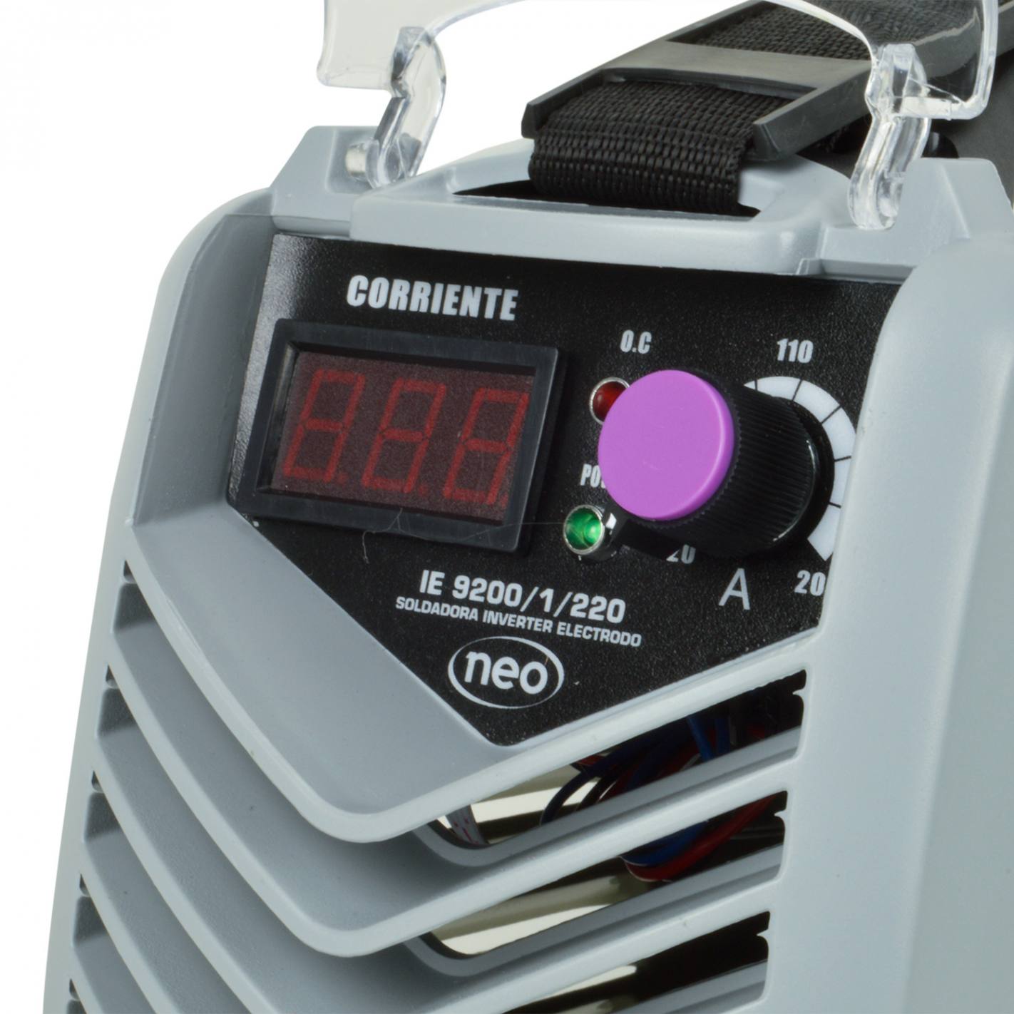 KIT SOLDADORA INVERTER ARCO MANUAL 200A + MASCARA NEO IE 9200/1/220