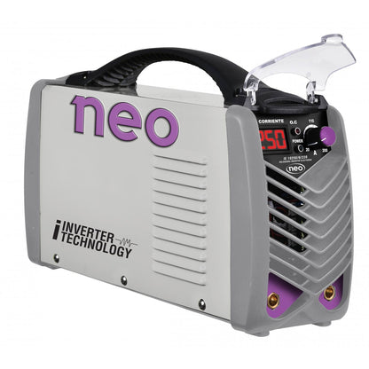 KIT SOLDADORA INVERTER ARCO MANUAL 250A + MASCARA NEO IE 10250/6/22