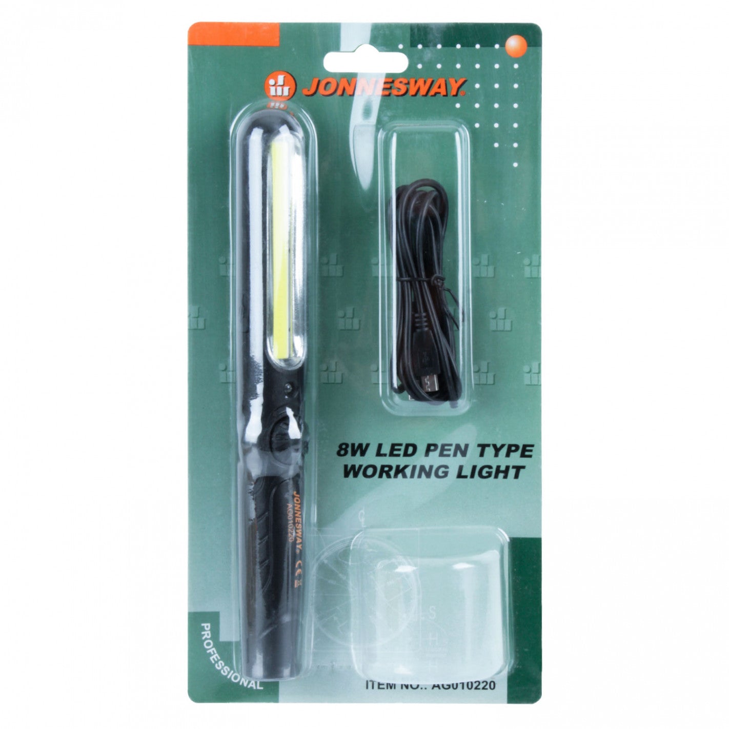 LAMPARA DE TRABAJO RECARGABLE 8W MINI JONNESWAY