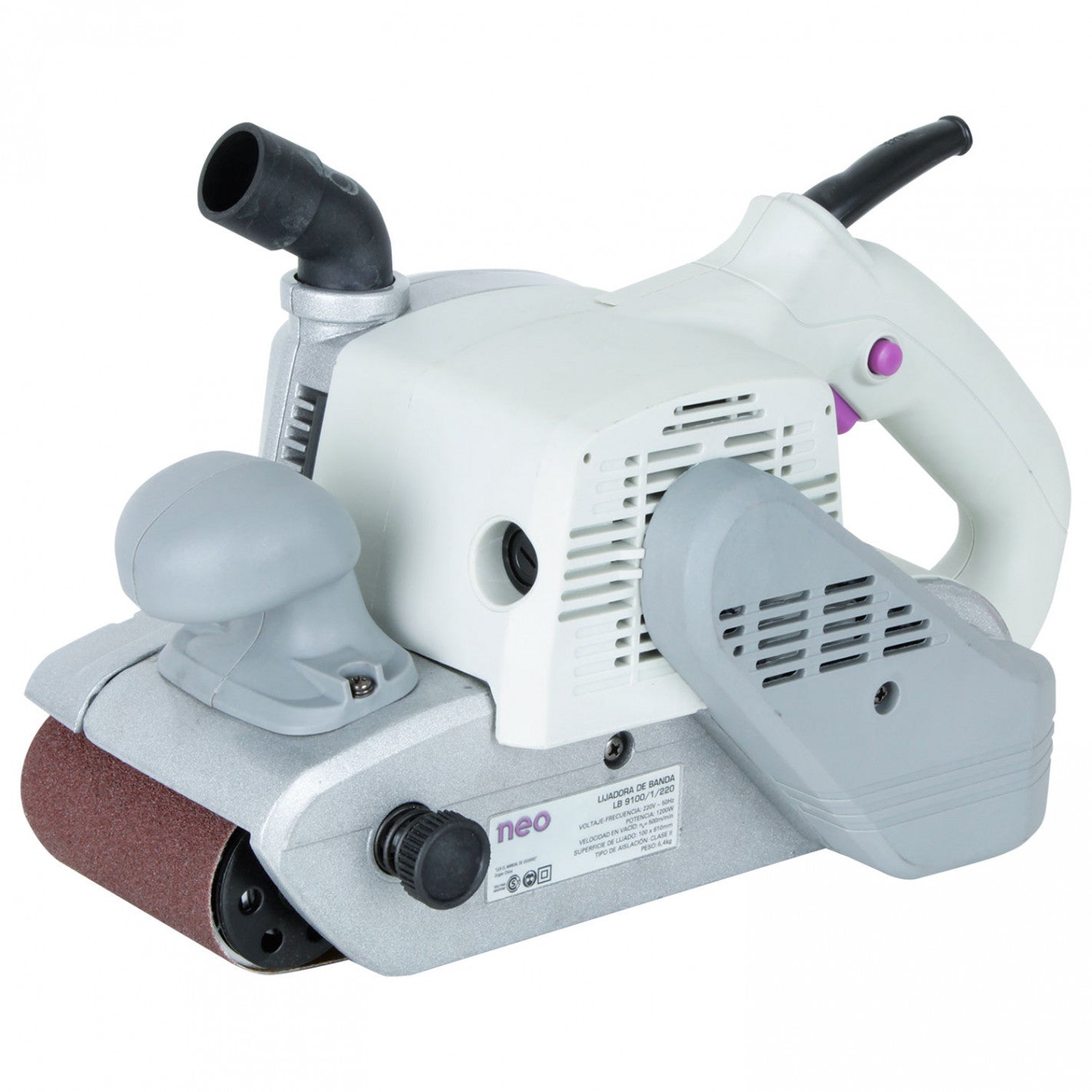 LIJADORA DE BANDA 4" x 24" 1200W NEO LB 9100/1/220