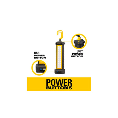 LINTERNA DE TRABAJO RECARGABLE 650 LUMENES STANLEY