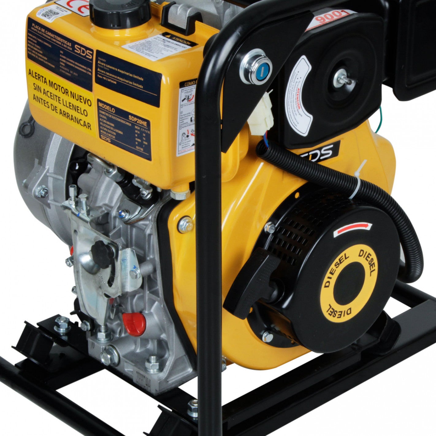 MOTOBOMBA DIESEL ALTA PRESIÓN 2" SDS POWER SDP20HE