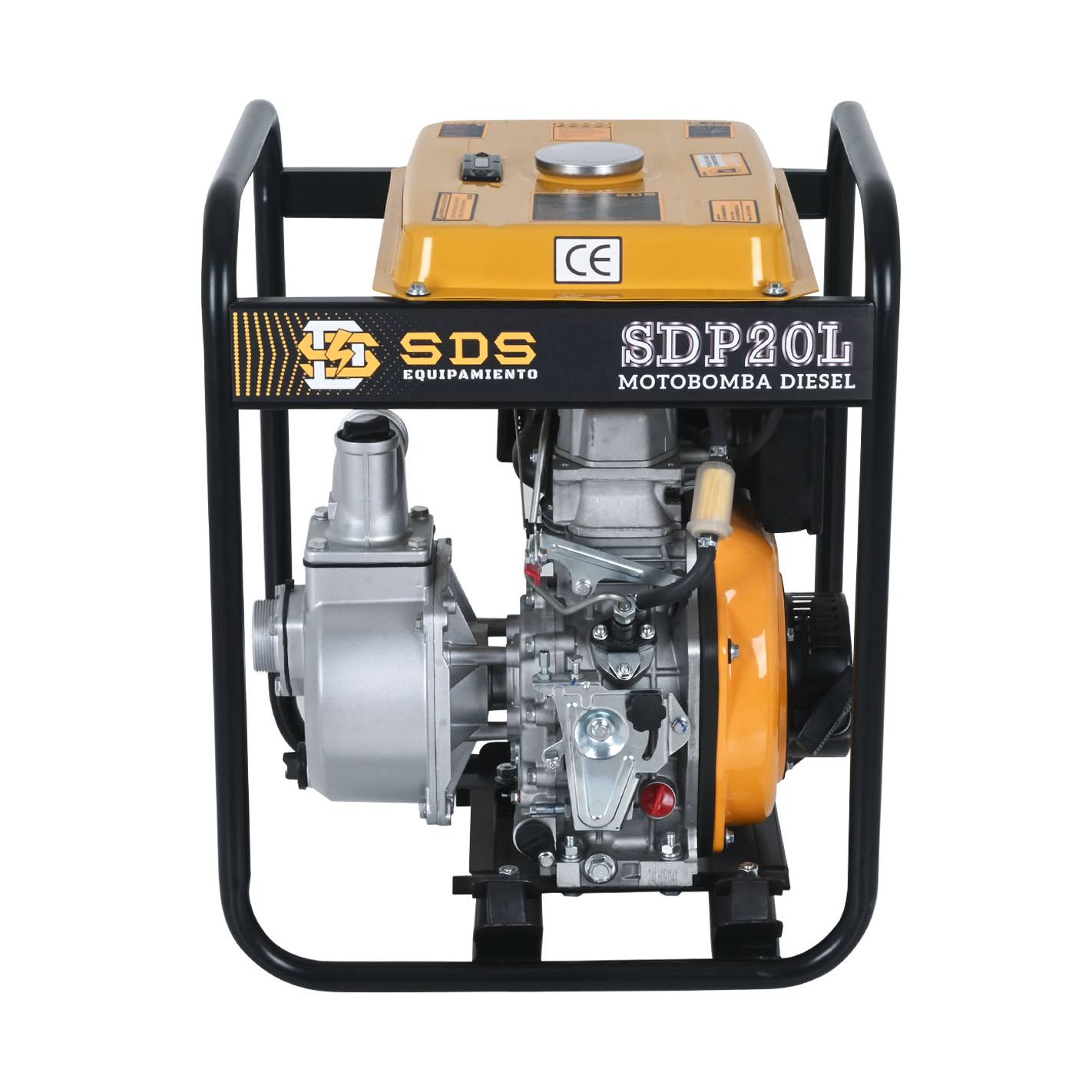 MOTOBOMBA DIESEL ARRANQUE MANUAL 2" SDS POWER SDP20L