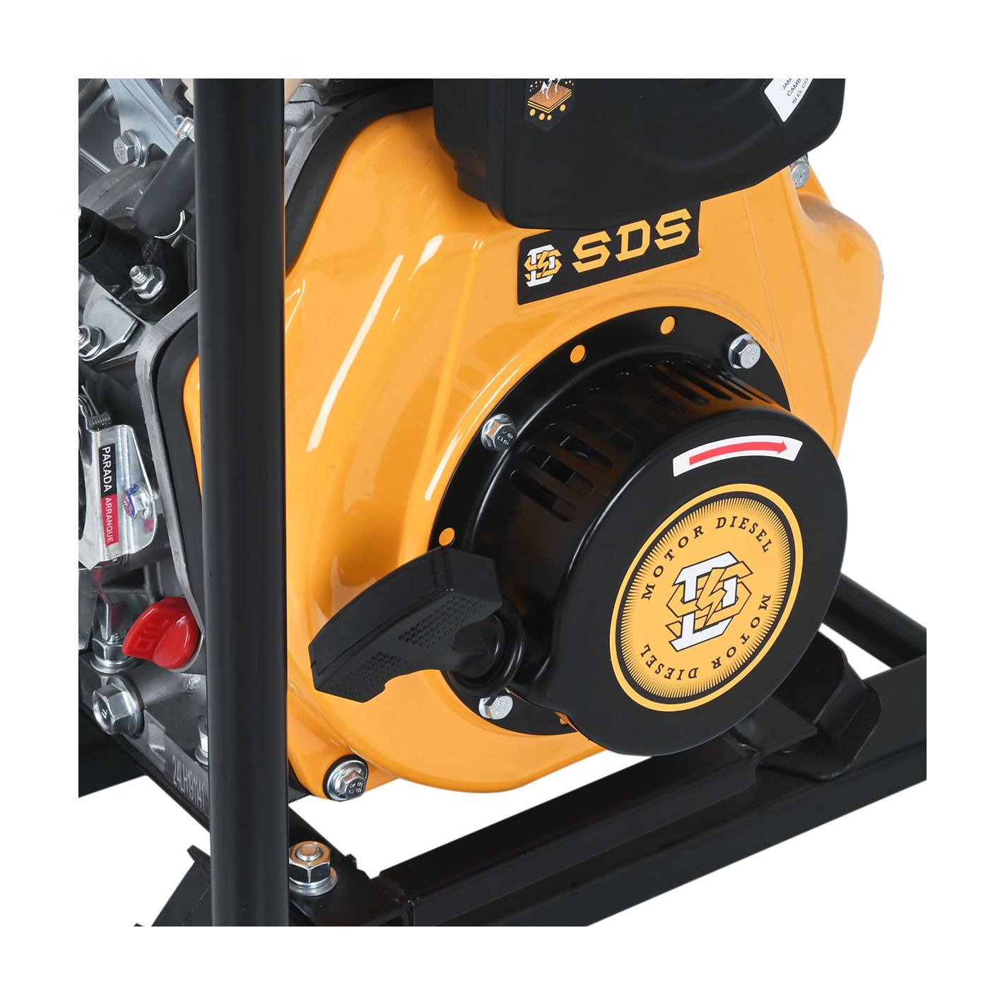MOTOBOMBA DIESEL ARRANQUE MANUAL 2" SDS POWER SDP20L