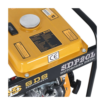 MOTOBOMBA DIESEL ARRANQUE MANUAL 2" SDS POWER SDP20L