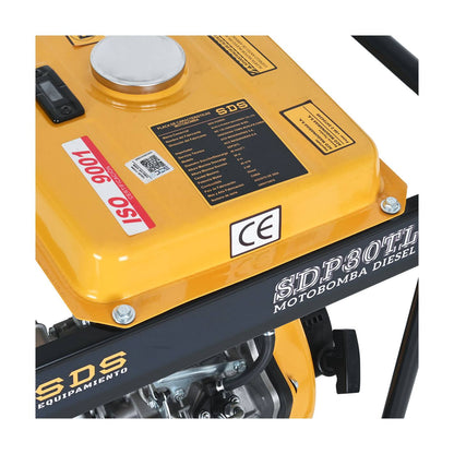 MOTOBOMBA DIESEL AGUAS SUCIAS 3" SDS POWER SDP30TL