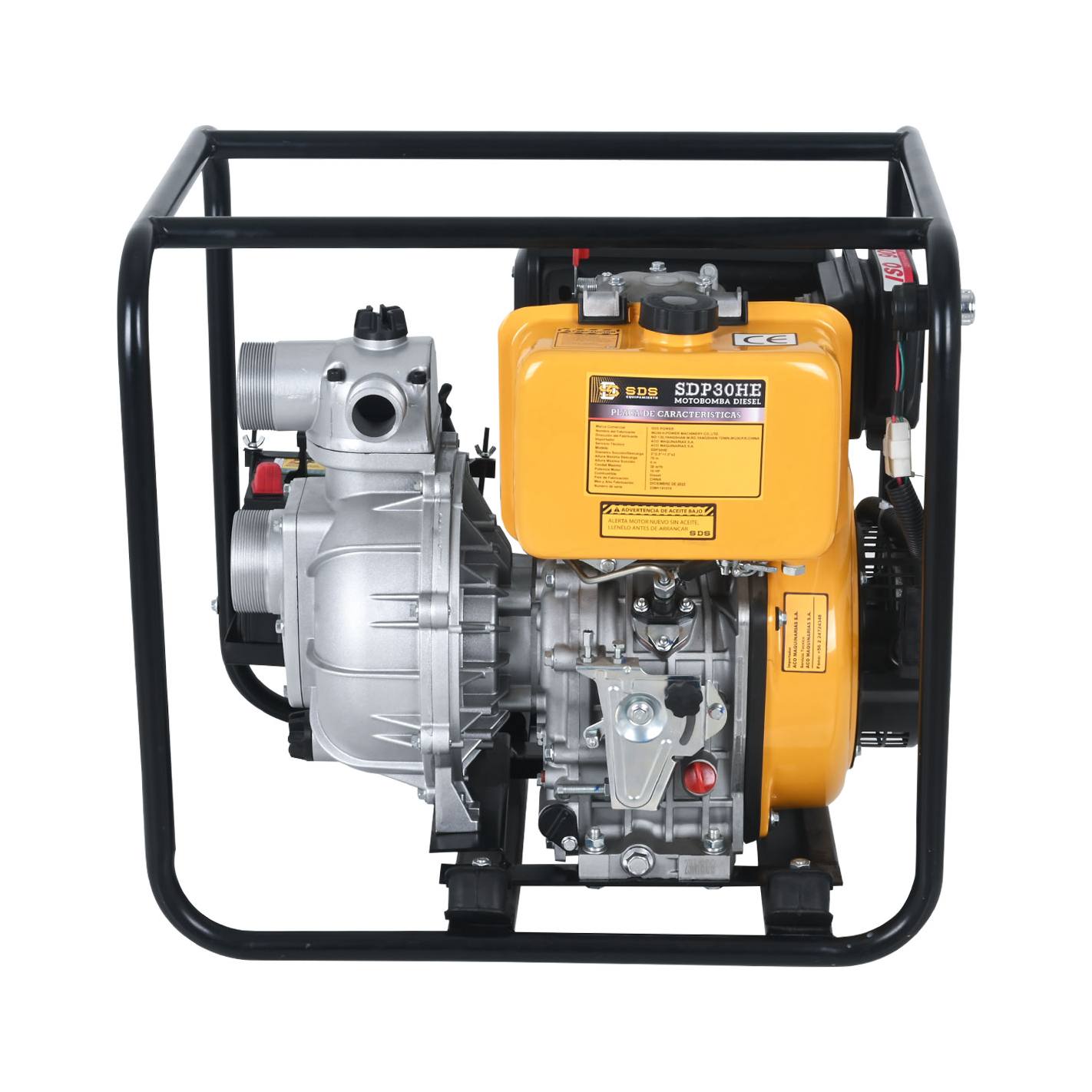 MOTOBOMBA DIESEL ALTA PRESION 3" SDS POWER SDP30HE