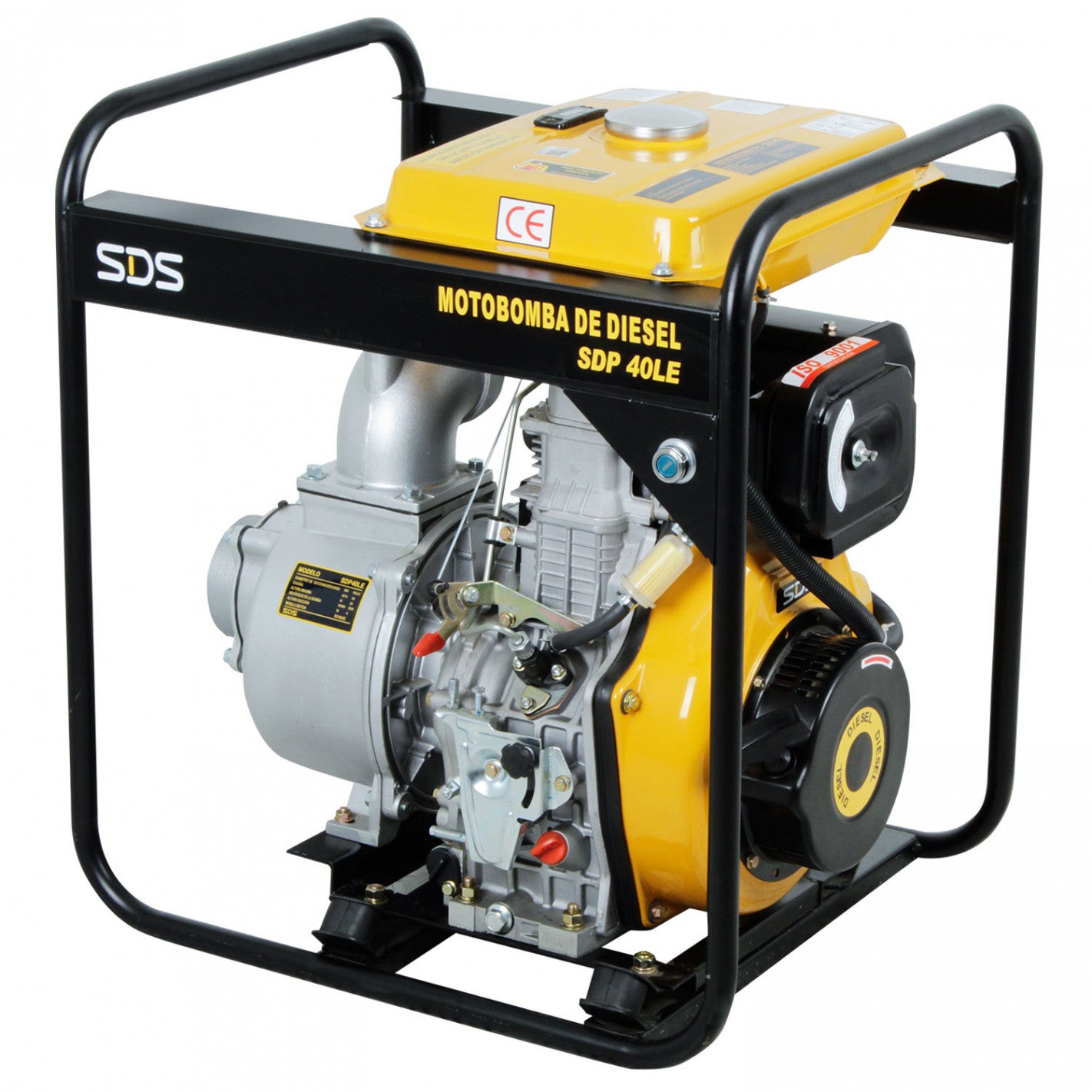 MOTOBOMBA DIESEL 4" PE SDS POWER SDP40IE