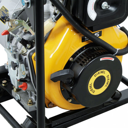 MOTOBOMBA DIESEL 4" PE SDS POWER SDP40IE