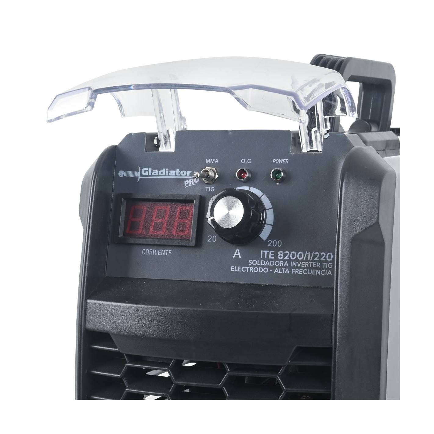 SOLDADORA INVERTER 200A TIG AF-MMA GLADIATOR ITE 8200/1/220