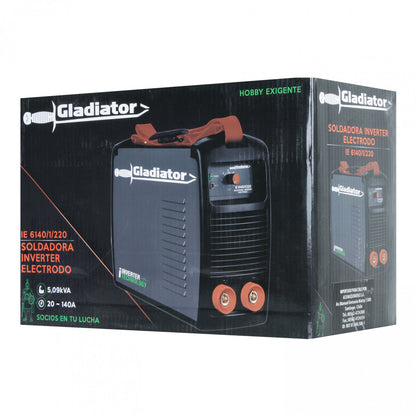 SOLDADORA INVERTER ARCO MANUAL 140amp GLADIATOR IE 6140/1//220