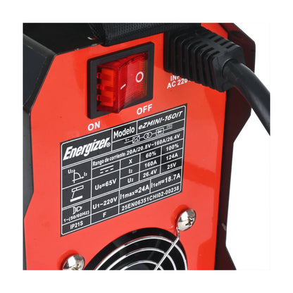 SOLDADORA INVERTER ARCO MANUAL 160amp ENERGIZER EZSMINI-160IT