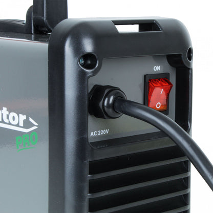 SOLDADORA INVERTER ARCO MANUAL 250A GLADIATOR IE 9250/220 LCD
