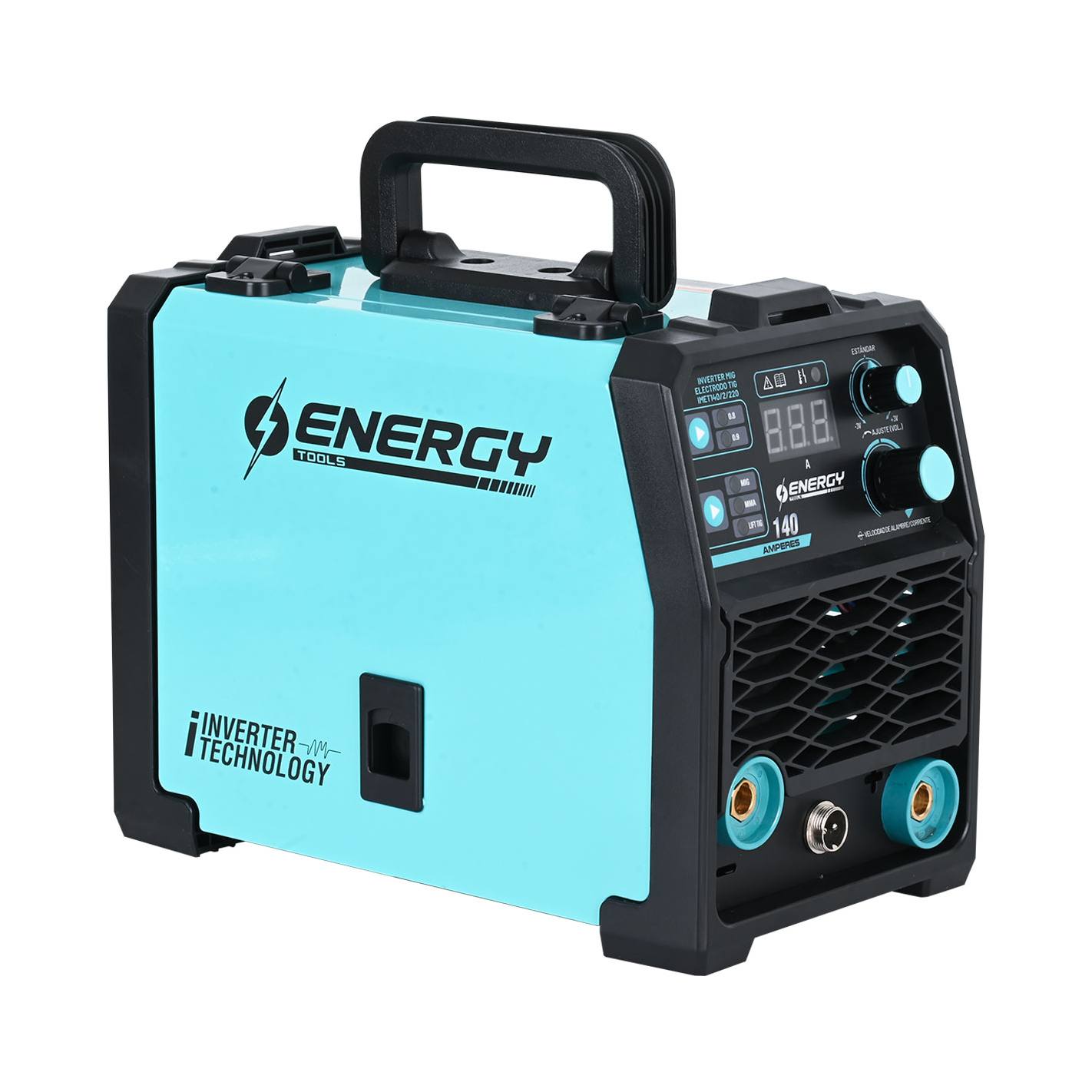 SOLDADORA INVERTER 140A MIG-MMA-TIG ENERGY IMET 140/2
