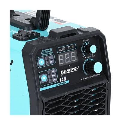 SOLDADORA INVERTER 140A MIG-MMA-TIG ENERGY IMET 140/2