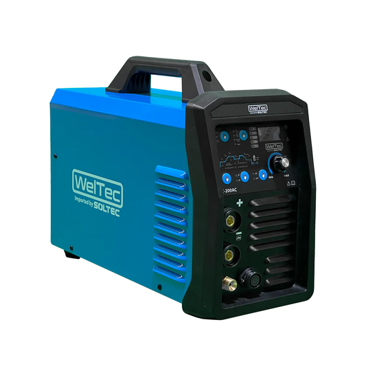 SOLDADORA TIG AC/DC 200A 220V WELTEC WTC-200AC