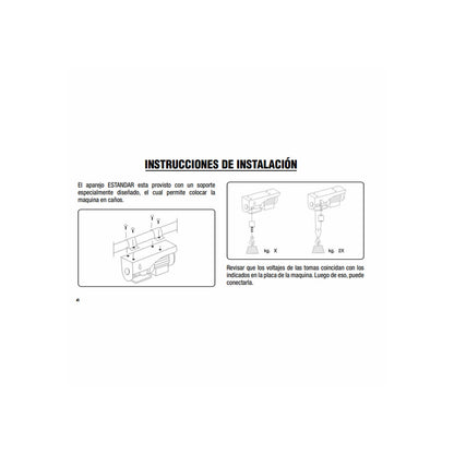 TECLE ELECTRICO 200 KG 450W ALZADA 6-12MTS GLADIATOR AP 8100/2