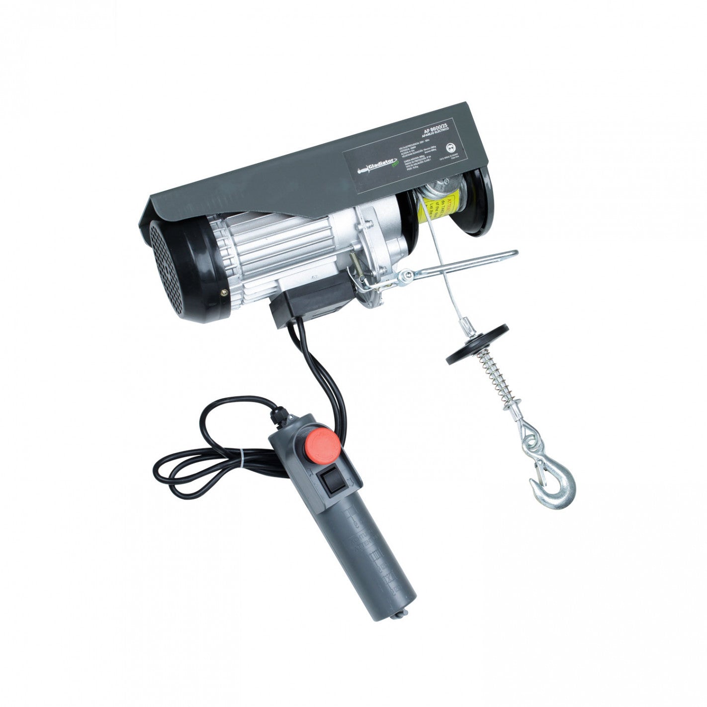 TECLE ELECTRICO 600KG 1050W ALZADA 6-12MTS GLADIATOR AP 8600