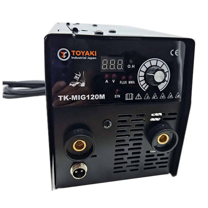 SOLDADORA MIG 120AMP FLUX TOYAKI TK-MIG120M